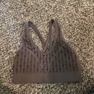 Size S brown sports bra